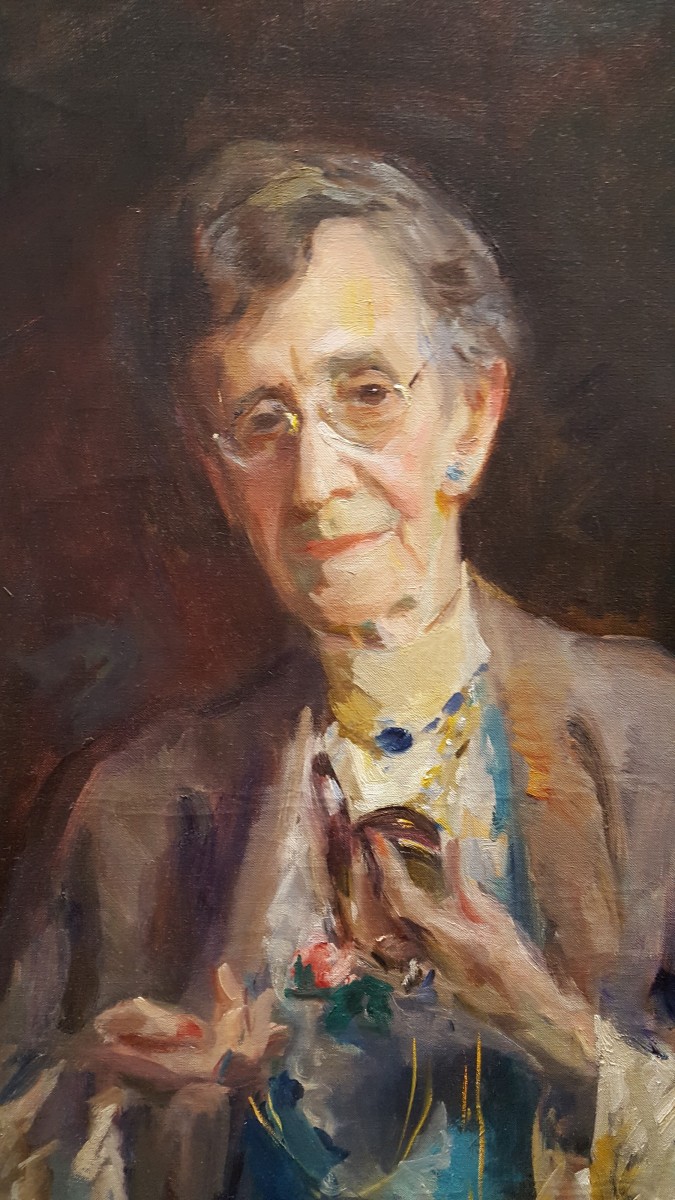 Miss Fanny Andrews by Wayman Adams, ART-00013, Austin History Center, Austin Public Library