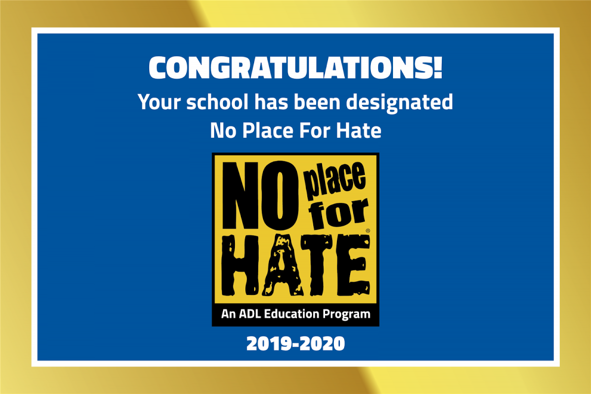 No Place for Hate award